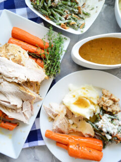 Instant Pot Turkey Breast with Carrots and Homemade Gravy Picture