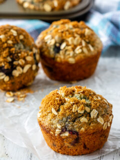 Blueberry Oatmeal Muffins Pic