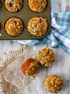 Blueberry Oatmeal Muffins Picture