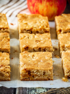 Caramel Apple Blondies Image