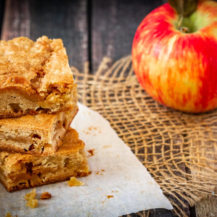 Caramel Apple Blondies Photo