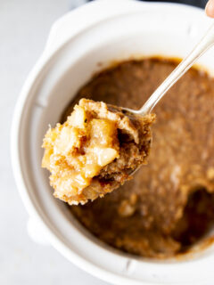 Crockpot Apple Cobbler Image