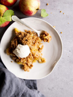 Crockpot Apple Cobbler Pic