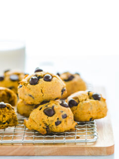 Gluten Free Chocolate Chip Pumpkin Cookies Image