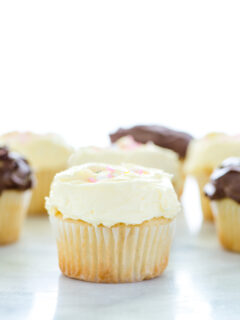 Gluten Free Vanilla Cupcakes Image