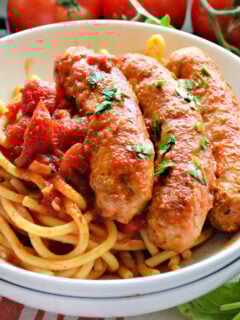 Instant Pot Italian Sausage Bell Pepper Sauce Photo