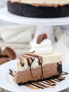 Peanut Butter Chocolate Mousse Pie Image