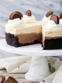 Peanut Butter Chocolate Mousse Pie Pic