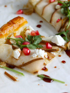 Pear and Goat Cheese Tart Image