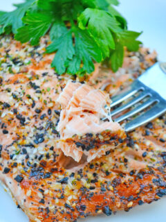 Roasted Salmon with Everything Bagel Spice Picture