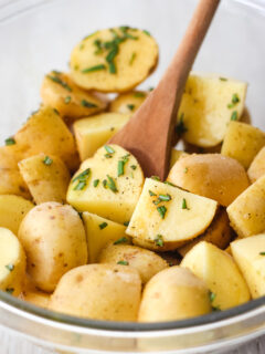 Toaster Oven Rosemary Potatoes Image