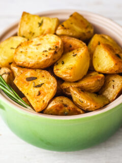 Toaster Oven Rosemary Potatoes Photo