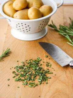 Toaster Oven Rosemary Potatoes Picture