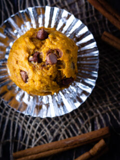 Chocolate Chip Pumpkin Muffins Pic