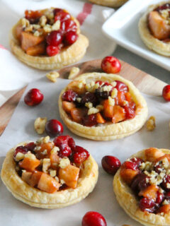 Cranberry Apple Walnut Tarts Pic