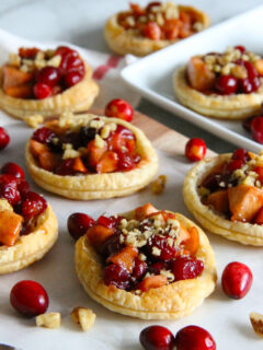 Cranberry Apple Walnut Tarts Picture