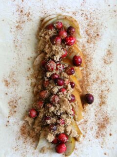 Cranberry Pear Strudel Picture