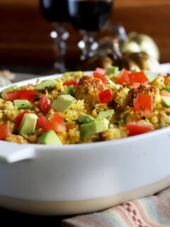 Green Chile Cornbread Stuffing Photo