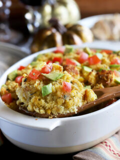 Green Chile Cornbread Stuffing Picture