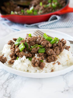 Ground Mongolian Beef Pic