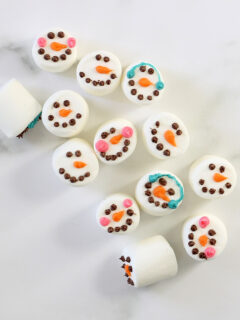 Homemade Williams-Sonoma Marshmallow Snowmen Picture