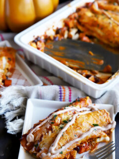 Leftover Thanksgiving Enchiladas Pic