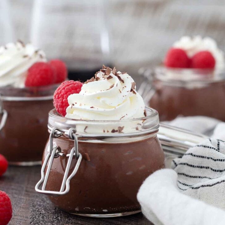 Cabernet Chocolate Pudding Photo