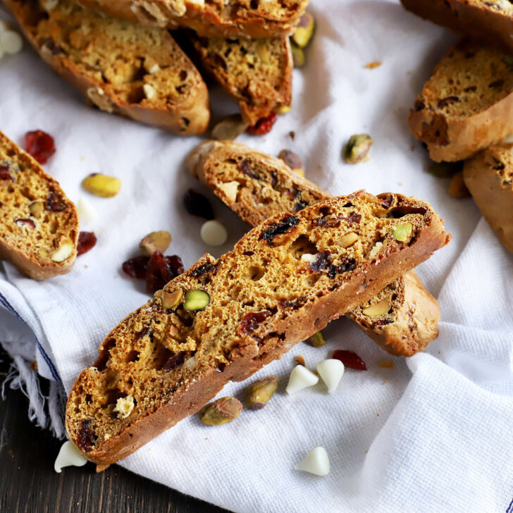 Cranberry Pistachio Avocado Biscotti Photo