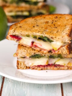Grilled Cheese with Apple and Havarti Photo