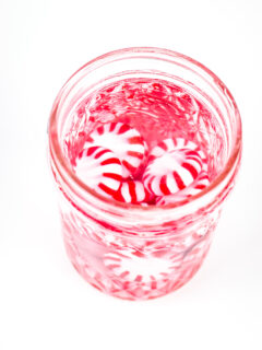 Homemade Peppermint Vodka Pic