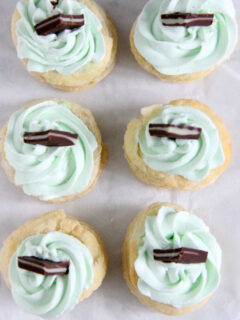 Mint Chocolate Puff Pastry Tartlets Picture