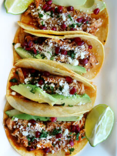 Chicken Tinga Tacos Pic