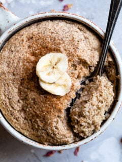 Easy Banana Bread Mug Cake Photo
