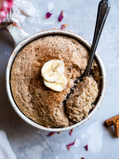 Easy Banana Bread Mug Cake Pic