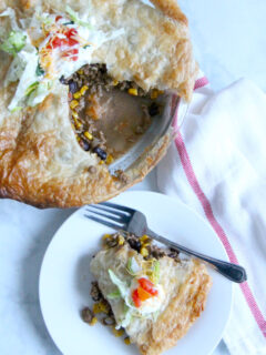 Puff Pastry Taco Pot Pie Image