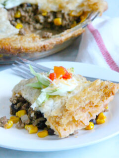Puff Pastry Taco Pot Pie Pic