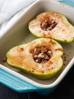 Toaster Oven Baked Pears Image