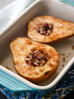 Toaster Oven Baked Pears Pic