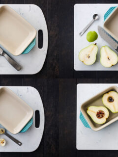 Toaster Oven Baked Pears Picture