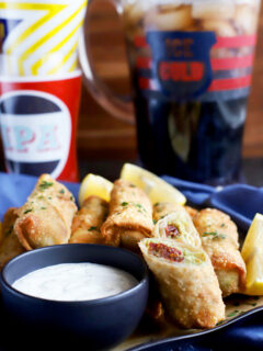 Avocado Sundried Tomato Egg Rolls Image