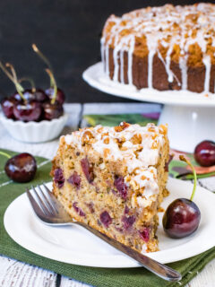 Cherry Zucchini Coffee Cake Pic