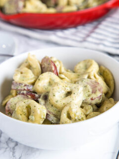 Creamy Pesto Tortellini Picture