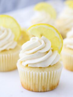 Lemon Cupcake Recipe Image
