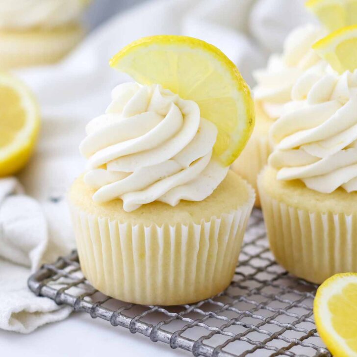 Lemon Cupcake Recipe Photo