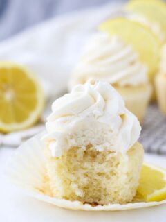Lemon Cupcake Recipe Picture