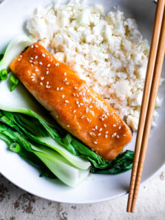 Miso Glazed Salmon Image