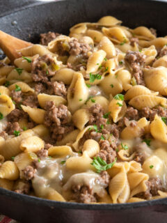Philly Cheesesteak Pasta Photo