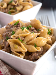 Philly Cheesesteak Pasta Pic