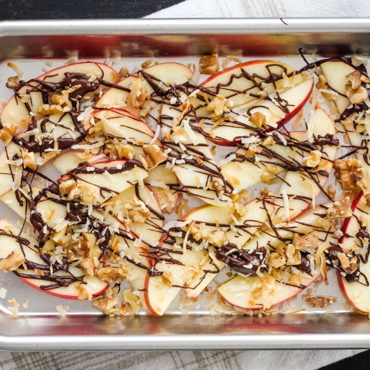 Apple Nachos For Two Photo