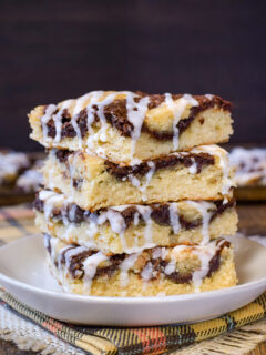 Banana Nutella Snack Cake Pic